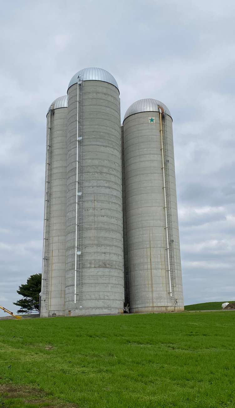 Farm silos